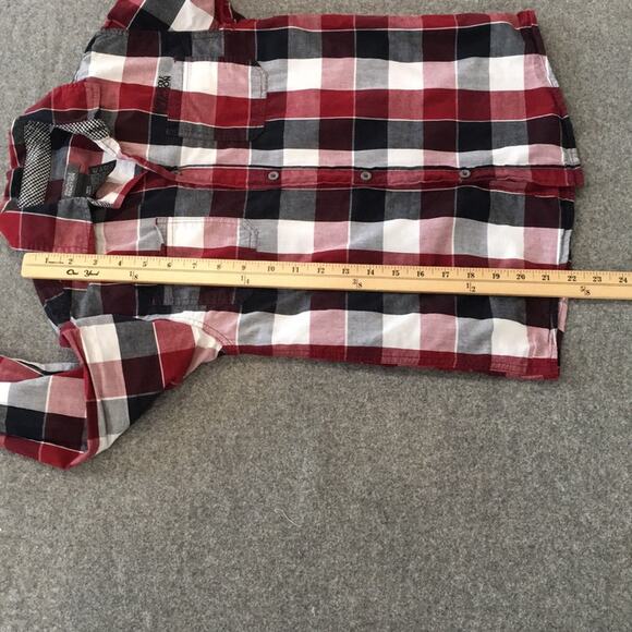 Kenneth Cole‎ Reaction Boy Sz 8/10 Checkered Button Shirt 100% Cotton - Picture 7 of 8